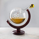 Godinger Whiskey Decanter Globe - for Liquor, Scotch, Bourbon, Vodka or Wine, Gifts for Men Dad - 850ml by CozyNest Decor