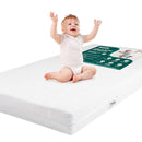 BABELIO Breathable Crib Mattress, Dual-Sided, Memory Foam, Waterproof, Removable and Machine-Washable Cover, for Toddler and Baby 52" x 27.5" by TinyTreasures Baby Boutique