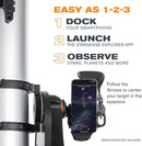 Celestron StarSense Explorer 150AZ App-Enabled Telescope – 150mm Tabletop Dobsonian with Smartphone Dock & StarSense App – iPhone & Android Compatible – Easy-to-Use for Beginners by TinyTreasures Baby Boutique