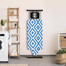 Extra Large Ironing Board Replacement Cover (Blue Rhombus) by CozyNest Decor