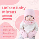 Newborn Baby Mittens Infant No Scratch Gloves Cotton Mitts for Baby Girls Boys by TinyTreasures Baby Boutique