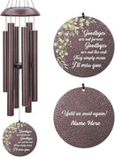 Personalized Memorial Wind Chimes, Customized Wind Chime Outdoor, Custom Wind Chimes in Loving Memory, Sympathy Gift After The Loss of Mom Dad, or Loved One by CozyNest Decor