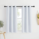 NICETOWN Room Darkening Curtain Panels - Window Treatment Thermal Insulated Grommet Light Blocking Curtains Drapes for Bedroom/Home Office (2 Panels, 34 by 50, Greyish White) by TinyTreasures Baby Boutique