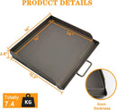 Uniflasy Fry Griddle for Camp Chef Stove, 14" x16" Flat Top Gas Grill Griddle for Camp Chef EX60LW EX60P EX60FP EX60B EX280LW DB60D YK60LW EX90LW SB30D, Professional Griddle Flat Top Plate by GreenHaven Gardens