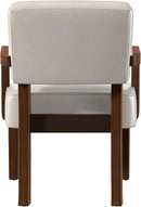 Accent Chair, PU Leather Chair for Living Room Oversized Armchair with Soft Seat and Armrests for Bedroom Dinning Reading Waiting Room (One Chair) by CozyNest Decor