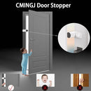 CMINGJ (8 Pack) Adjustable Door Guard Door Stop, Door slam Stopper, Finger Pinch Guard,Revolving Door Stopper for Baby Child Proofing, Anti Door slam, Pet Door Stopper, Easy to Install,White (8 Pack) by TinyTreasures Baby Boutique