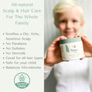 Yobee Calm & Comfort Scalp Mask, Soothing, Gentle Hair Care, Clinically Proven, Sensitive-Skin Friendly - for Kids & Teens 4 fl oz by TinyTreasures Baby Boutique