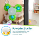 LiKee Strong Suction Cup Fidget Rotating Sensory Bath Toys for Baby 12 18 Months Airplane Car Travel Table & Window Toys for 1 2 Years Old Toddler Boys and Girls (Insect-1) by TinyTreasures Baby Boutique
