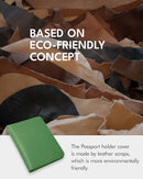 ALLIVE Passport Holder for Travel Women Men,Genuine Leather Passport Cover Wallet,Travel Must Haves Airport Essentials Travel Gifts Green by TinyTreasures Baby Boutique