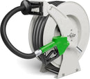 Fuel Hose Reel, 3/4" x 33FT Retractable Hose with Refueling Nozzle, 300 PSI Heavy-duty Steel Construction, Diesel Fuel Kerosene Reel Used for Aircraft Ship Vehicle Tanker Truck by GreenHaven Gardens