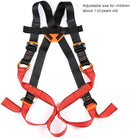 Kids Climbing Belt, Youth Full Body Safety Belt for Outdoor Expanding Training Caving, Zipline Belt Rappelling Equip by TinyTreasures Baby Boutique