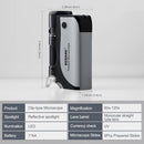 BEBANG Pocket Microscope,60X-120X Handheld Mini Microscope for Kids with LED Lighted Zoom, Portable Microscope Kits with 5 Pcs Slides for Adults Microbiological Observation Preschool Home Study Gifts by TinyTreasures Baby Boutique