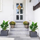 Melorca&Guilla Artificial Plants 2PCS 30“Artificial Bird of Paradise Plants,Faux Banana Tree,Fake Plants Tropical Greenery Shrubs Bushes for Garden Porch Window Box Shop Office Home Décor by CozyNest Decor