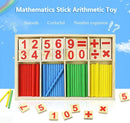 Umbresen Montessori Toys Math Educational Toy - Wooden Intelligence Sticks Number Cards and Counting Rods with Box by TinyTreasures Baby Boutique
