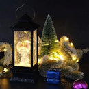 Eldnacele Musical Singing and Lighted Plug-in & Battery Operated Lighted Christmas Water Glittering Snowing Globe Christians Church Lantern for Home Decoration Angel by CozyNest Decor