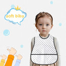 Baby bibs Waterproof Toddler bib - Feeding bib with Pocket for Infant Boy Girl Washable 6-36M by TinyTreasures Baby Boutique