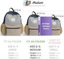 Toddler Backpack for Boys 2-5: Preschool Kindergarten Backpack - 13" Daycare Backpack Fit A4 Folder by TinyTreasures Baby Boutique