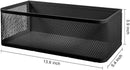 Picowe Magnetic Laundry Organizer, Extra Large Magnet Basket for Laundry Room,16.5lb Capacity Magnetic Shelf for Washer /Dryer, Fridge & Small Spaces (XL, Black) by CozyNest Decor