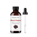 Majestic Pure Black Pepper Essential Oil with Glass Dropper - 1 Fl Oz - 100% Pure and Natural Black Pepper Oil - Premium Grade Essential Oils for Diffuser, Aromatherapy, Soap and Candle Making by CozyNest Decor