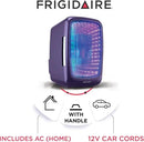 Frigidaire EFMIS179 Gaming Light Up Mini Beverage Refrigerator, Purplehaze by CozyNest Decor