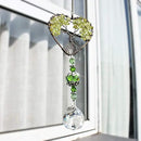 H&D HYALINE & DORA Tree of Life Car Rearview Mirror Hanging Ornament Pendant Accessories Fengshui Suncatcher (Green) by GreenHaven Gardens