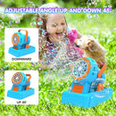 Automatic Bubble Machine 10 Holes Bubble Blower 20000+ Big Bubbles Per Minute Bubbles for Kids Portable Bubble Maker Operated by USB or Batteries for Outdoor Birthday Gifts Wedding Easter Party Favor by TinyTreasures Baby Boutique