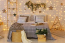 Lighting EVER 594 LED Curtain Lights, 20 x 10 ft Plug in Hanging Fairy String Lights, Wedding Party Backdrop Lights, Window Twinkle Lights for Wall, Patio, NOT Connectable (27 Strings, 9" Apart) by CozyNest Decor