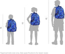 Primary School Backpack | Doubleday Collection for Boys | 17" Gamer Blue Design | Perfect for Teens by TinyTreasures Baby Boutique