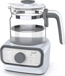 GROWNSY Baby Instant Warmer, Glass Water Boiler with Accurate Temperature Control for Formula, Coffee and Tea, 1.3 Liter Electric Kettle with LCD Display and Timer by TinyTreasures Baby Boutique