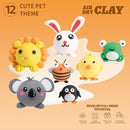 Air Dry Clay Kits - Modeling Clay for Kids, Ultra Light & Soft, Safe & Non-Toxic, DIY Air Dry Clays Kit with Sculpting Tools and Tutorials, Creatible Art Crafts Toys Gifts for Boys Girls by TinyTreasures Baby Boutique