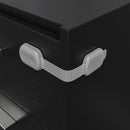 Baby Proofing Child Safety Locks (12 Pack) by Skyla Homes - The Safest, Quickest and Easiest 3M Adhesive Cabinet Latches, No Screws & Magnets, Multi-Purpose for Furniture, Kitchen, Ovens, Toilet Seats by TinyTreasures Baby Boutique