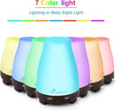 Diffuserlove Essential Oil Diffusers 200ML Remote Control Diffuser Mist Humidifiers BPA-Free Aromatherapy Diffuser (Black Base) by CozyNest Decor