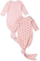 MONICA + ANDY Baby Organic Knot It Gown by TinyTreasures Baby Boutique