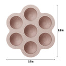 PandaEar 3 Pack Baby Food Freezer Tray with Lids, Silicone Baby Food Storage Container for Homemade Baby Food, Fruit, Purees & Breastmilk (Pink/Green/Linen) by TinyTreasures Baby Boutique