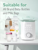 Momcozy Retain Nutrients Bottle Warmer, 9-in-1 Baby Bottle Warmer with Night Light, Accurate Temperature to Preserve Fullest Nutrients in Breast Milk, Bottle Warmers for All Bottles by TinyTreasures Baby Boutique