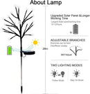 Solar Garden Lights Waterproof, Solar Outdoor Lights Decorative 8Pack, 160Led Solar Powered Flowers Garden Decor, Outdoor Fairy Light for Yard,Pathway,Lawn,Outside Decorations by CozyNest Decor
