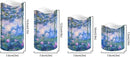 Ystardream Monet's Water Lily Flameless Candles with Timer Led Candles Flickering 4 Candle Sets for Home Decor,18 Key Remote Control，Dancing Flame, True Wax, Battery Powered. by GreenHaven Gardens