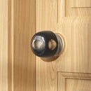 EUDEMON 4 Pack Updated Door Knob Cover Baby Safety Door Lock Childproof Safety Cover Door Handle Cover for Kids Safety (Clear-Black) by TinyTreasures Baby Boutique