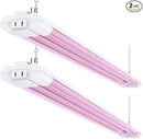 Sunco 3ft Grow Light LED, 30W, Full Spectrum, for Seed Starting, Seedling, Indoor Plants, Plug in Suspended Fixture, Link Up to 5, Inline Switch, UL/ETL 2 Pack by GreenHaven Gardens