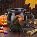 Custom Witch Cauldron Mug, Witch Themed Halloween Coffee Mug, Personalized Witches Brew Halloween Coffee Mug For Women, Besties, Family, Witches Cauldron (2 Pcs) by TinyTreasures Baby Boutique