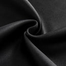 Joydeco 90 Inch Blackout Curtains for Bedroom, Thermal Insulated Black Out Curtains 2 Panels Set, Room Darkening Drapes for Living Room Window Rod Pocket Back Tab (W52 x L90 Inch, Black) by TinyTreasures Baby Boutique