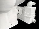 800W/1+HP American Elongated Macerating Toilet Kit with Macerator Pump for Basement Toilet System, 3 - Piece Kit by Lift Assure by CozyNest Decor