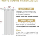 H.VERSAILTEX Thermal Insulated Room Darkening White Curtains for Bedroom/Living Room - Classic Grommet Top (2 Panels, 52 Inch by 54 Inch) by CozyNest Decor