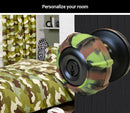 Enjoy Cover - 2 Pack Silicone Door knob Grips Maximum Grip Nonslip Arthritis & Senior Living Aids Grippy Easy Open Fits All Door Knob Universal Size Decorative (Camo Green) by TinyTreasures Baby Boutique