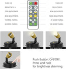 Cordless Spotlight Battery Powered, Dimmable Accent Up Light with Remote, Indoor LED Display Lighting for Picture Photo Dartboard Plant Tree Decor Painting Art Portrait by CozyNest Decor