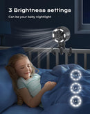 6000mAh Misting Fan for Stroller, 3 Speeds Portable Clip Fan with Intermittent/Continuous Spray, 14H Cooling, Detachable Mount, Timer & Night Light for Baby (100ML Water Tank) - Black by TinyTreasures Baby Boutique