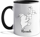 Polar Ceramic Coffee Mug 11 15 Oz, Personalized Polar Lover Coffee Cup Gift For Family Best Friends Sister Brother, Custom Polars Accent Mug Cup With Name, Polars Bear White Mugs Gift For Birthday by TinyTreasures Baby Boutique