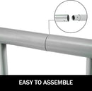 BestEquip 111" Length Floor Bike Rack, 9 Holders All-Steel Grid Bike Rack, Single-Side Storage Stand for Garages Streets Yards by GreenHaven Gardens