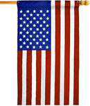 Breeze Decor Marine Corps Pack Armed Forces USMC Semper Fi United State American Military Veteran Retire Official Applique Banner Small Garden Yard Gift Double-Sided, House Flag 28" x 40", Made In USA by GreenHaven Gardens