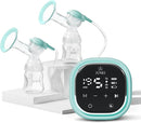 Zomee Z2 Double Electric Breast Pump - Shabbat Mode Edition - Portable, Hands Free Pumping Hospital Grade Wearable Breast Pump Including; Black Bamboo Pumping Bra (2XL) by TinyTreasures Baby Boutique